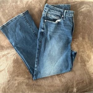 Good American Bootcut Jeans like new, worn 2x